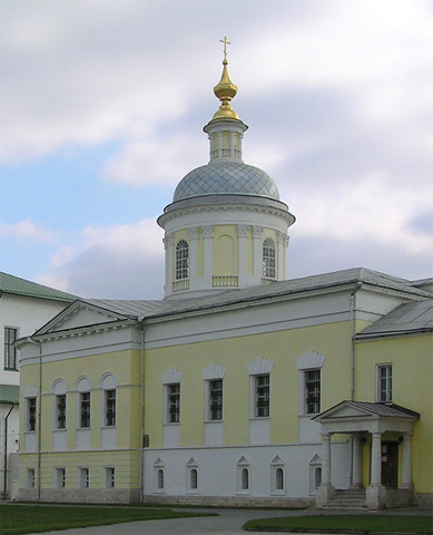 Церковь Сергия Радонежского в Старо-Голутвине Богоявленском монастыре